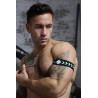 Breedwell Brassards Transistor Noir-Vert neon